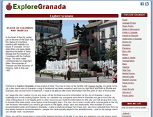 Tablet Screenshot of exploregranada.com
